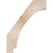 Ekena Millwork 5 1/2"W x 18"D x 24"H Imperial Smooth Knee Brace, Douglas Fir BRC06X18X24IMP00SDF - alternate 3